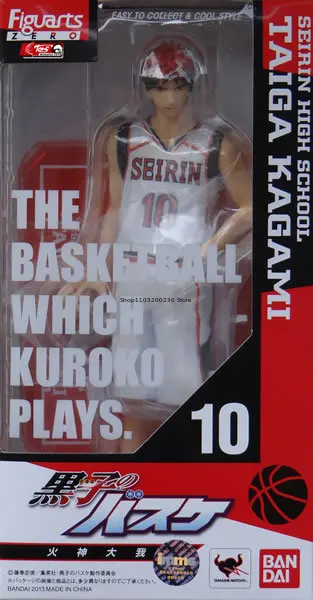 BANDAI Figuarts Zero The Basket Ball Which Kuroko Plays Taiga Kagami SEIRIN 10 Action Figure Model Hobbies Collectible