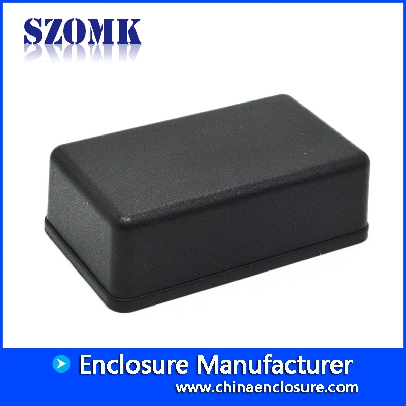 10Pieces black Plastic case 61*36*20mm plastic enclosure junction box desktop instrument box abs plastic enclosure project box