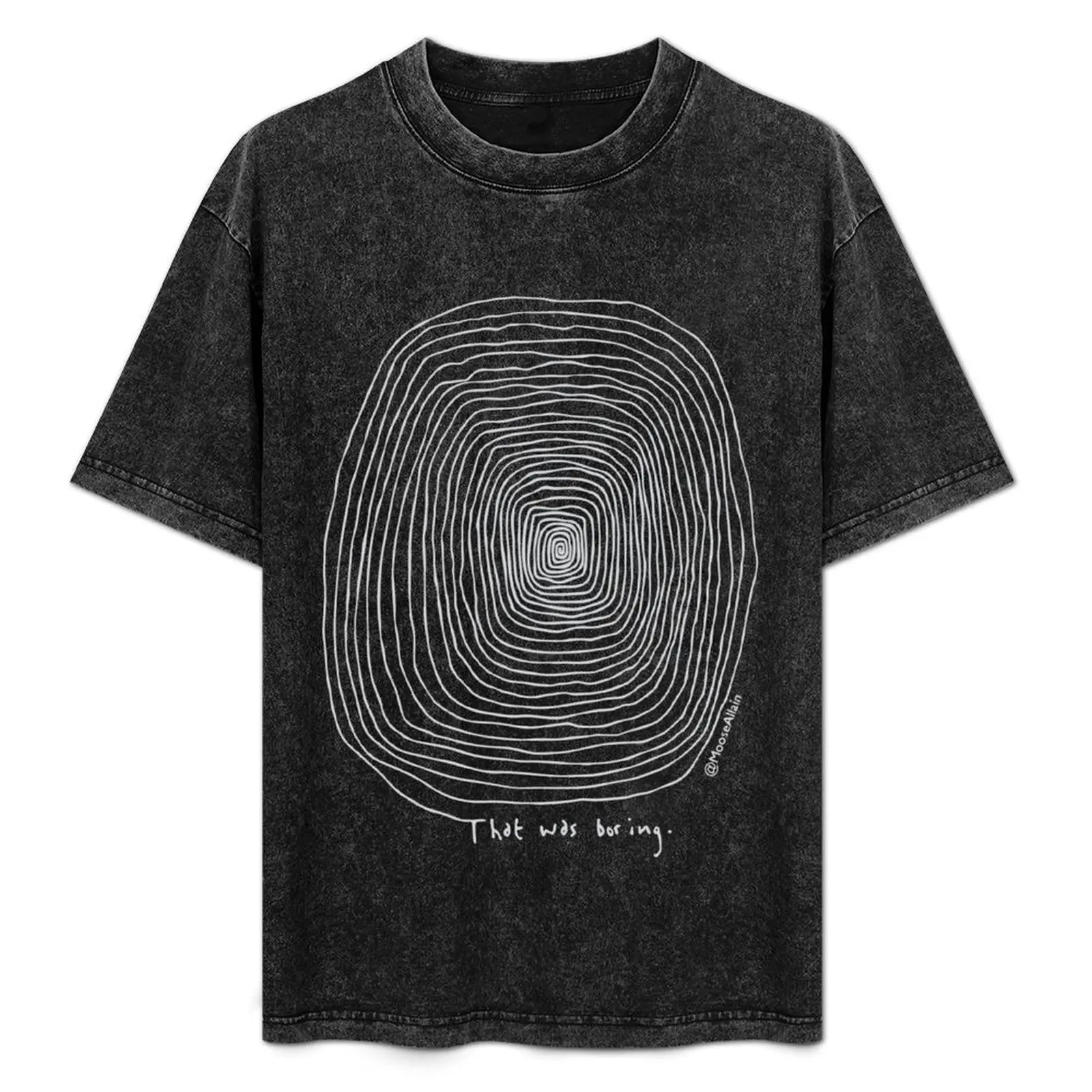 That was boring - grey print for dark Ts T-Shirt Anti-Perspiration Workout Top