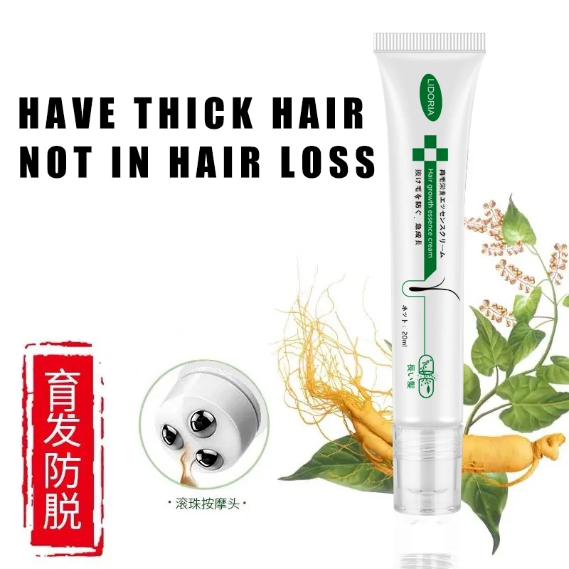 Natural Ginger Hair Growth Oil Thickener Anti Hairs Loss Care Scalp Massage Roller Treatments Repair Scalp Hair Follicle Product