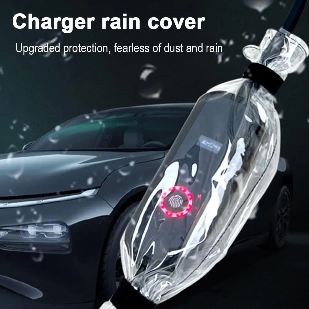

Waterproof Charger Rain Cover Electric Car Dustproof Control Vehicle Outdoor Motor Plug Bag Plug Box Row Protector Waterpro H0i6