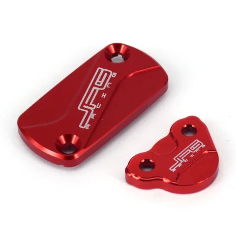 Для HONDA CR 125R 250R CRF 150R 250R 250X 450R 450X 250RX 250F 02-22 Мотоцикл с ЧПУ Передняя и задняя крышка бачка тормозной жидкости