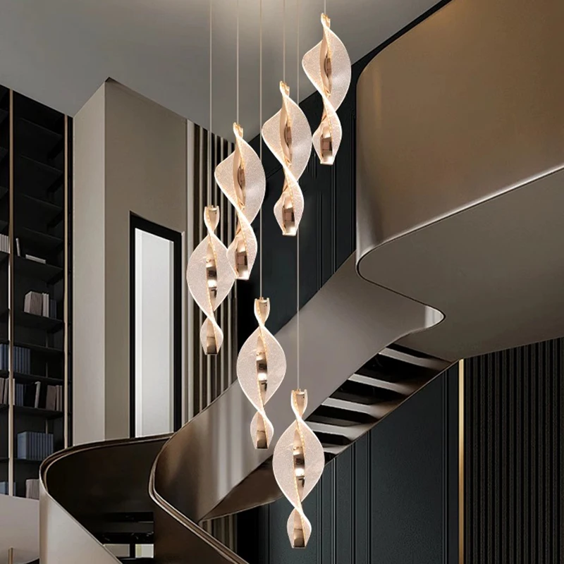 Modern LED Chandeliers for Home Decor, Luzes penduradas, Sala de estar, Sala de jantar, Iluminação interior