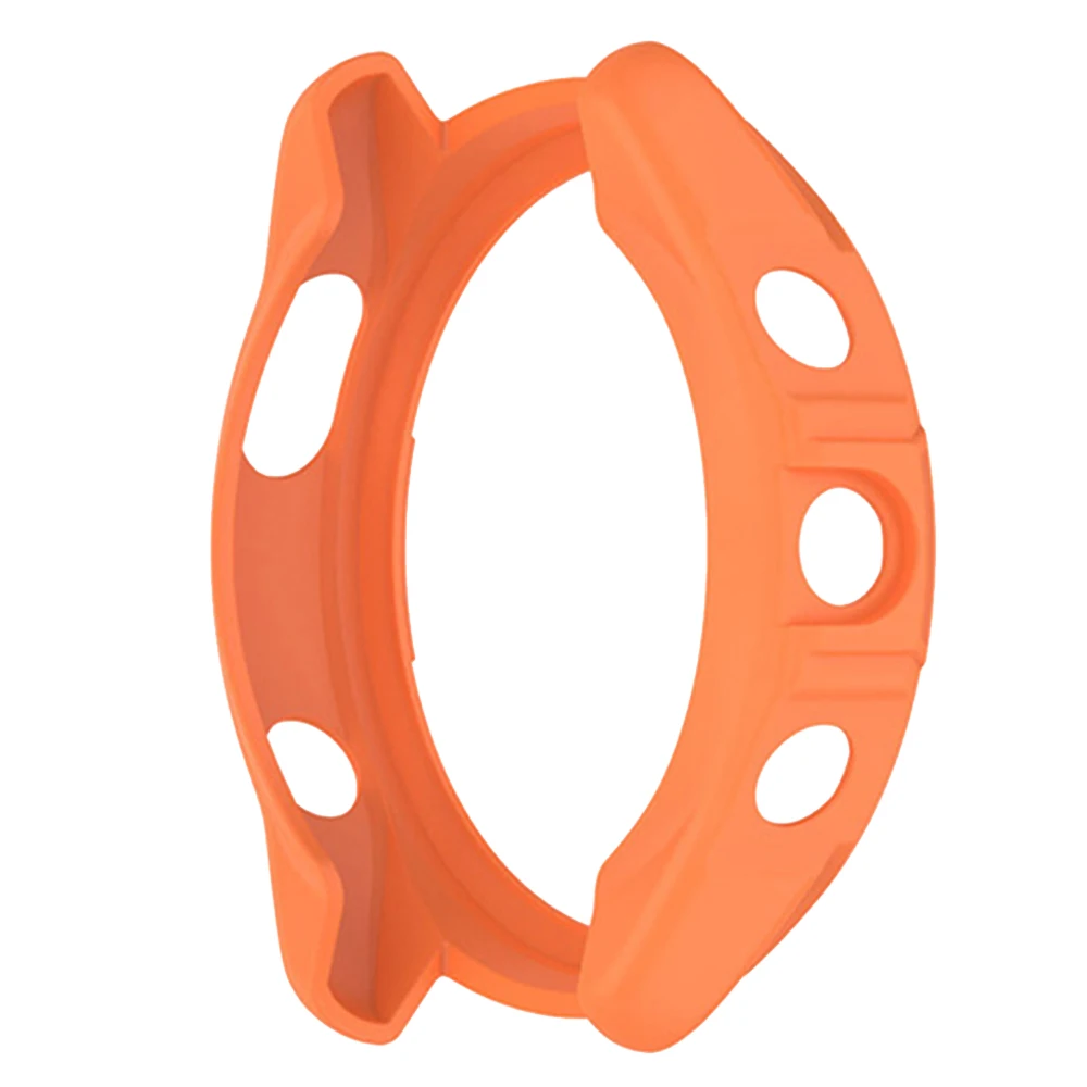 غطاء ساعة لساعة Garmin Forerunner 965 حافظة واقية مجوفة خفيفة للغاية وعالية الجودة من مادة TPU الناعمة البديلة