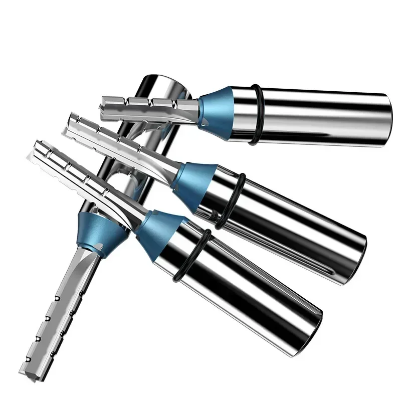 3 Flutes Cutting Straight Router Bit TCT Cutters Woodworking 1/2 Shank 12.7mm For Wood CNC Trimming Slot Bits Milling Cutter