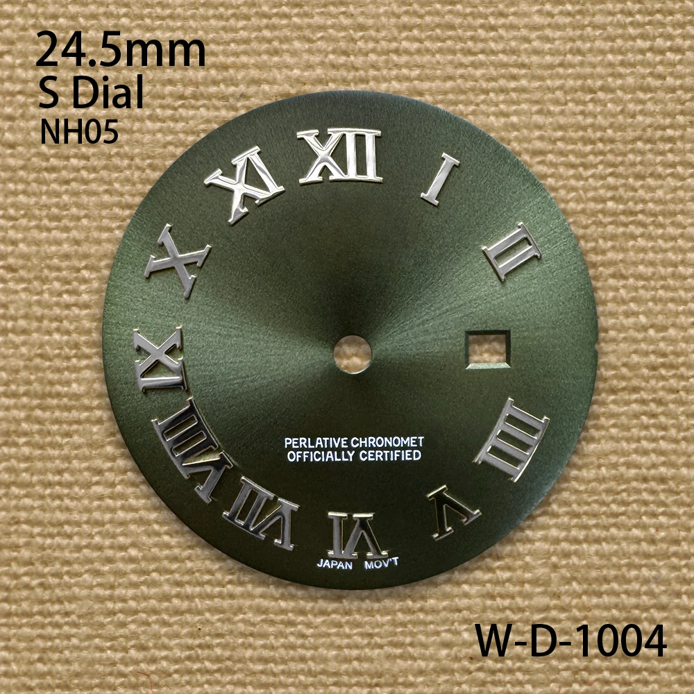 

24.5mm High Quality S Logo Dial Suitable For NH05 Movement High-end Ladies' Watch Modification Accessories