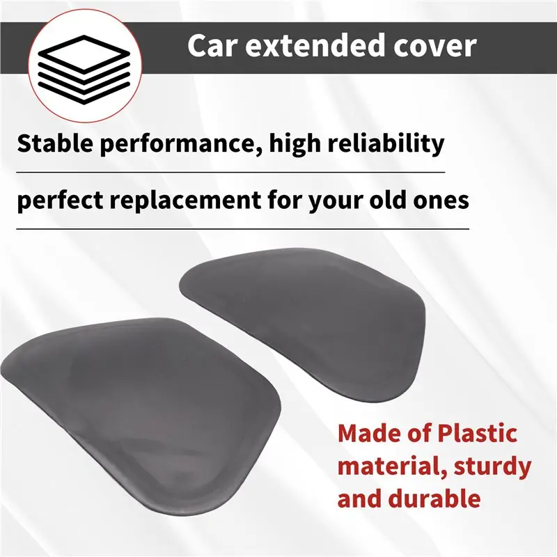 A73X-1Pair Car Fender Liner Extension Cover Cap Component 7P6805413 7P6805414 For VW Touareg 2011-2017 Bonnet Front Left Rright