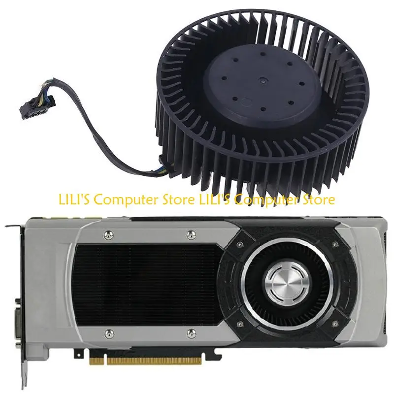 

A52B BFB0712HF 65mm 12V 1.8A 4Pin Graphics Card Cooling Fan for NVIDIA GTX980 980Ti Cooler Fan