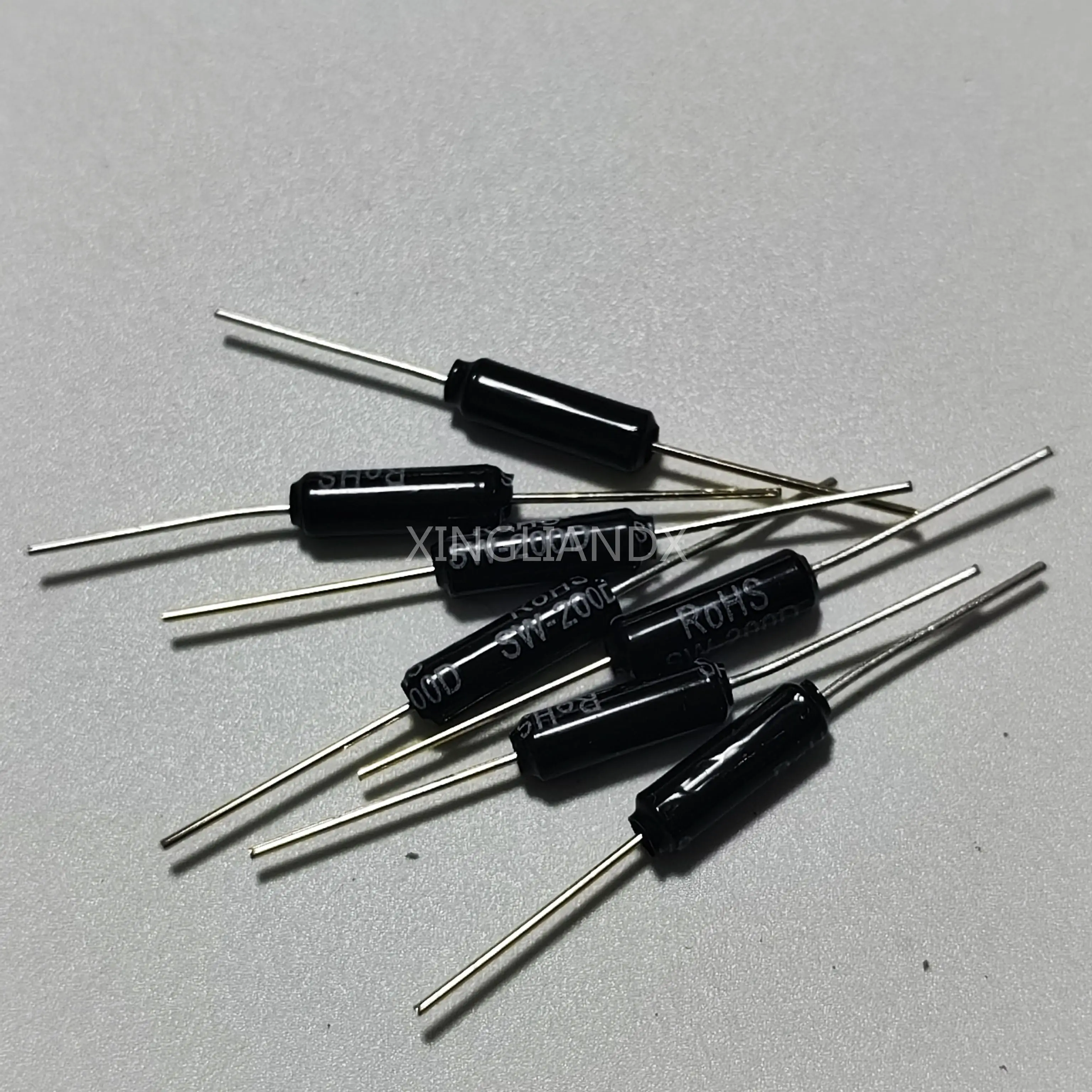100PCS Highly Sensitive Shaking Switch SW-200D Ball Angle Tilt Switches Vibration Sensor Metal Ball Tilt Wholesale