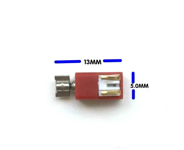 100pcs 4*8mm Ultra Micro Vibration Motor 0408 DC Massager Motor 3.0V 100mA Electric Motor