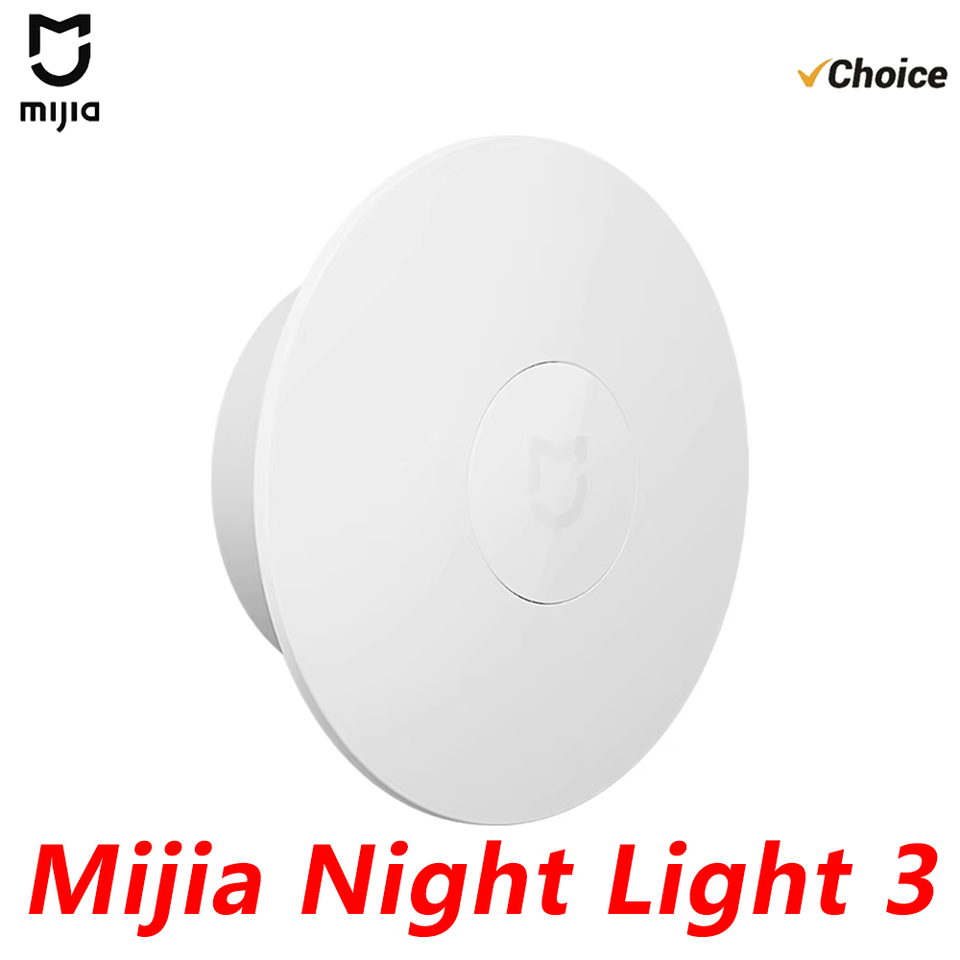  Original New MIJIA Night Light 3 Adjustable Brightness Infrared Smart Human Body Sensor Magnetic Base For Smart Home Life 
