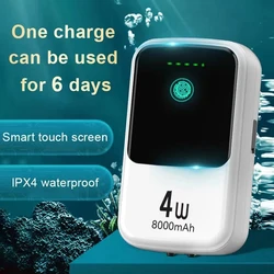 Ultra-Quiet USB Charging Aquarium Oxygen Pump Single Outlet Fish Tank Air Compressor with Check Valve for Aquatic Environments