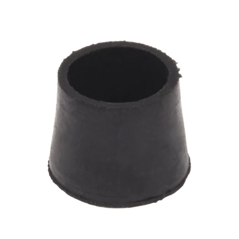 40 Pcs Black Rubber Chair Table Feet Pipe Tube Tubing End Caps 14Mm & 50 Pcs Black Rubber PVC Flexible Round End Cap Round 12Mm