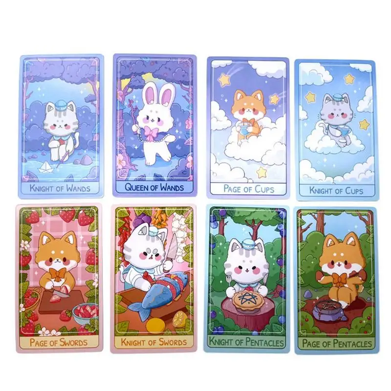 78 Tarot Cards BumbleBerry Hollows Tarot for Beginners Leisure Party Table Game Fun Board Game Playing Cards Oracle Cards