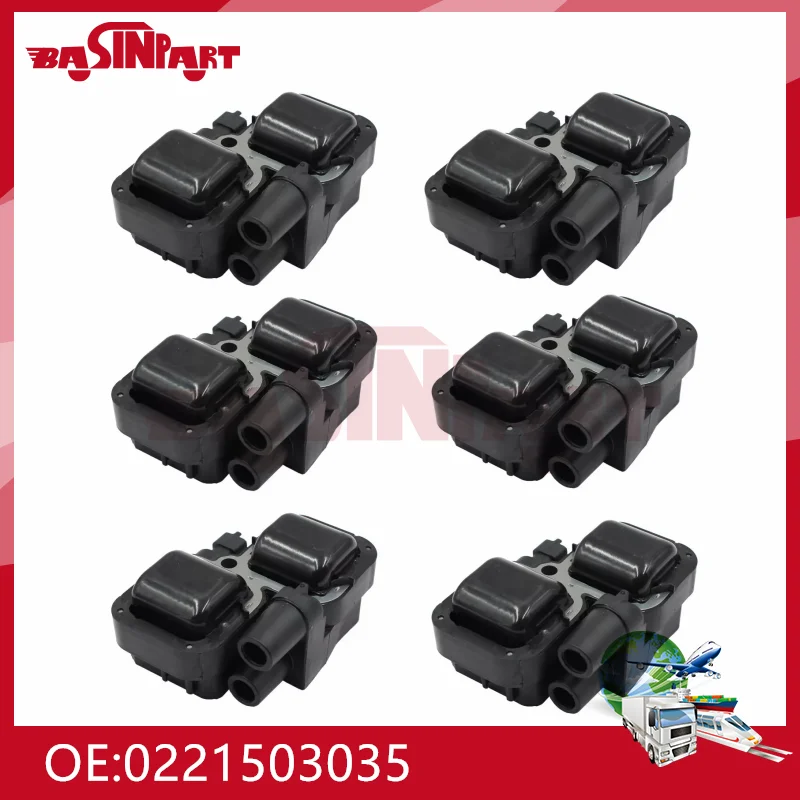 0221503035 Ignition Coil For Mercedes-Benz C CL CLK ML Class W163 W210 W211 W169 W202 W203 W220 UF-359 A0001587303 0001587303