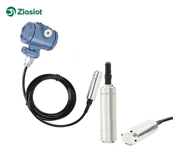 PT220FE Factory Explosion Proof LCD display 4-20mA 0-10V RS485 Hart Submersible Water Level Sensor For Diesel tank Deep Well