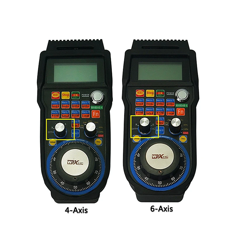 4 Axis / 6 Axis MACH3 USB CNC Handwheel MPG Manual USB Wire Cable for Lathe and Turning Center CNC Engrave Machine