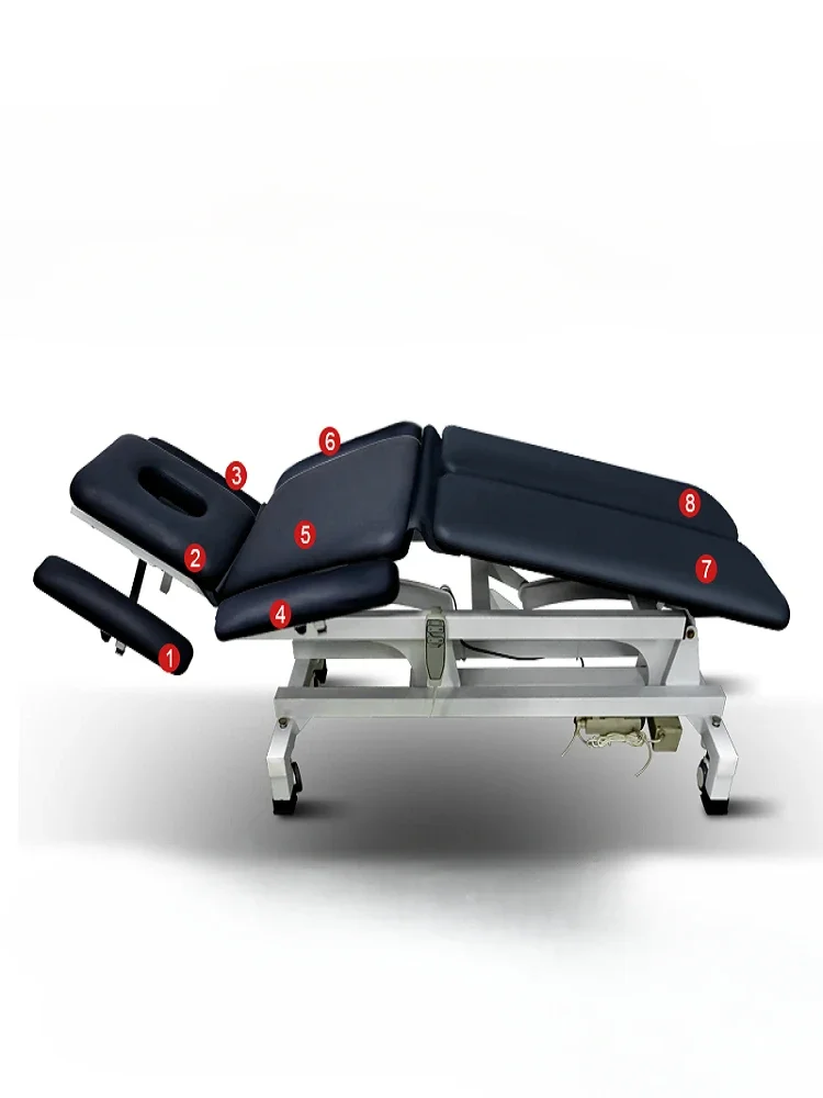 Electric lifting technique bed, PT rehabilitation bed, folding beauty bed, orthopedic and spinal correction bed