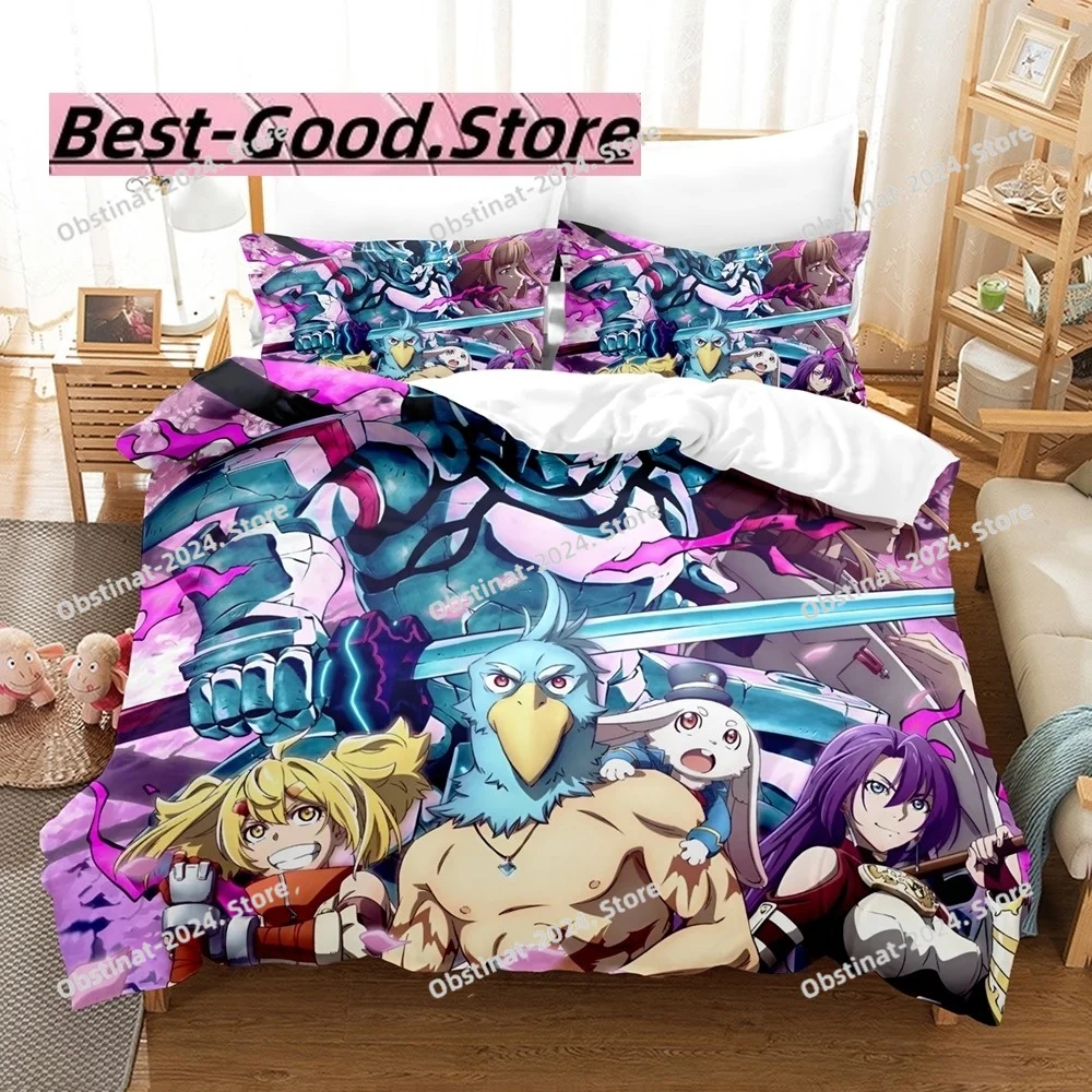 

Shangri-La Frontier Bedding Set Single Twin Full Queen King Size Bed Set Kids Bedroom Duvetcover Sets Anime bed sheets set