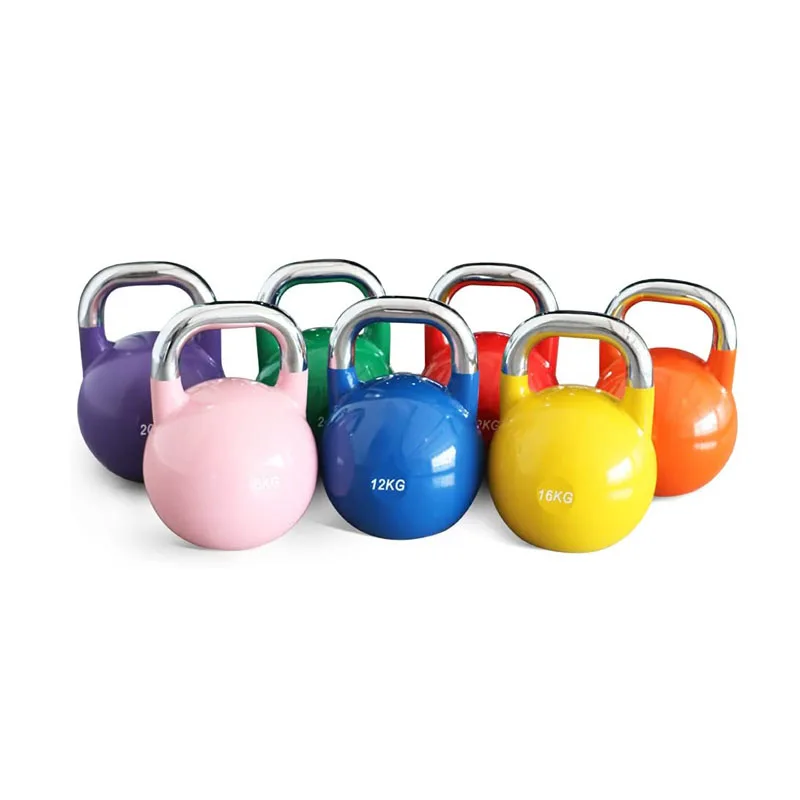 

Fitness Weightlifting Kettlebell Adjustable Cast Iron Kettlebell 12-32 kg Color