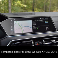 Tempered Glass Protective Film For BMW X5 X6 X7 G05 G06 G07 2019 2020 Car Navigation Screen Protector Instrument Dashboard