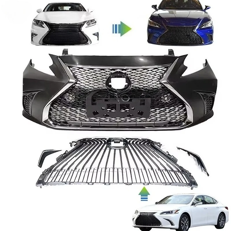 

Facelift Bodykit ES 2018, комплект обновления для нормальной и F-спортивной версии, передний бампер для ES350 250 2016, решетка автомобильного бампера