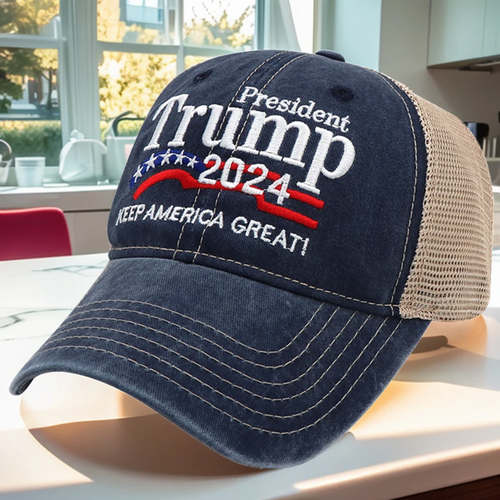 Trump Vance 2024 Hat Peaked Cap Breathable Unisex Baseball Hat Fashion Baseball Cap Embroidered Dad Hat for Outdoor Sports