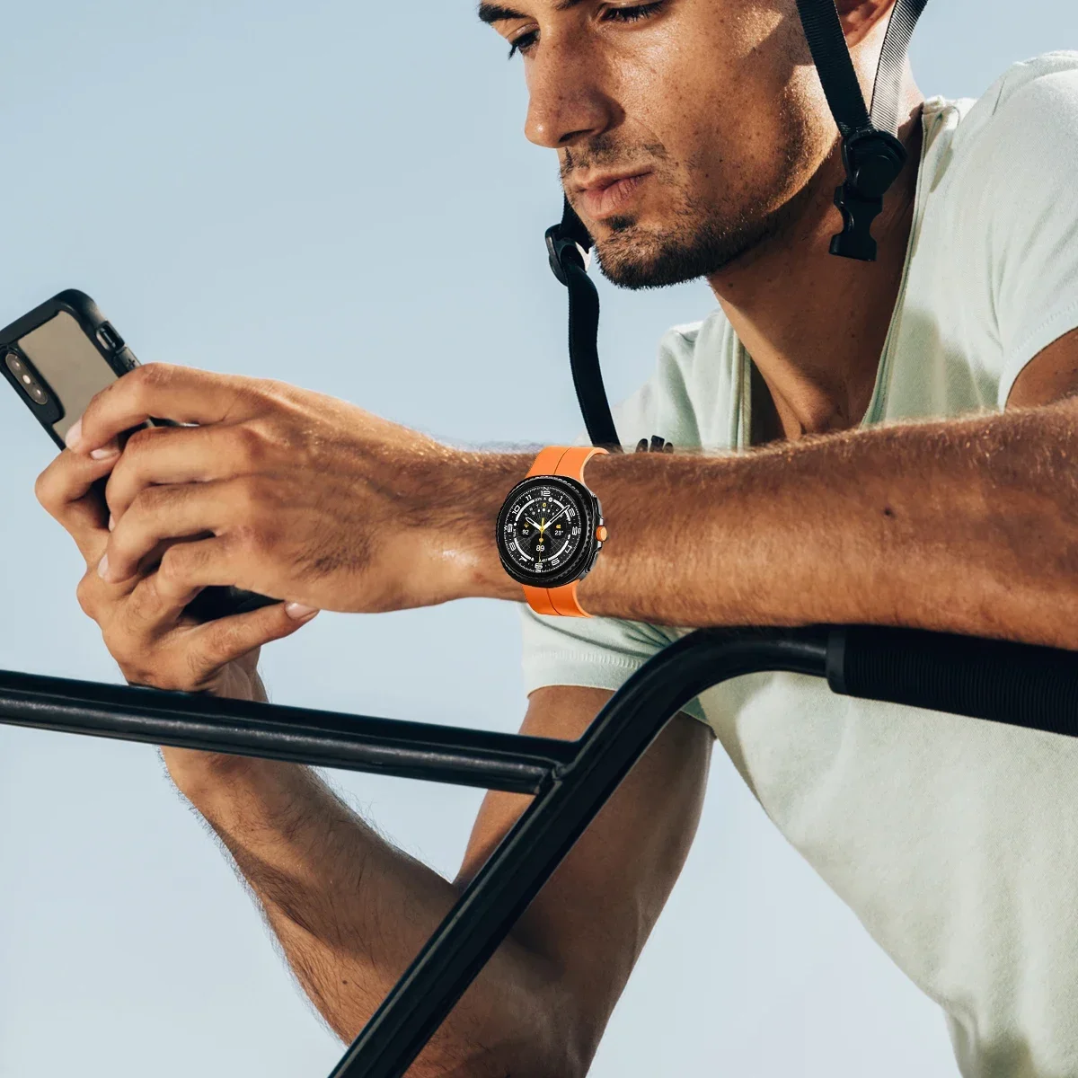 Magnetisches Silikonarmband für Samsung Galaxy Watch 9/8/8Classic 46-44-40mm Sportarmband für Galaxy 9 Zubehör – Detail 7