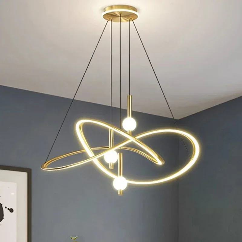 Luxury Creative LED Pendant Light Nordic Modern Decor Chandeliers Living Dining Room Bedroom Lighting Fixtures