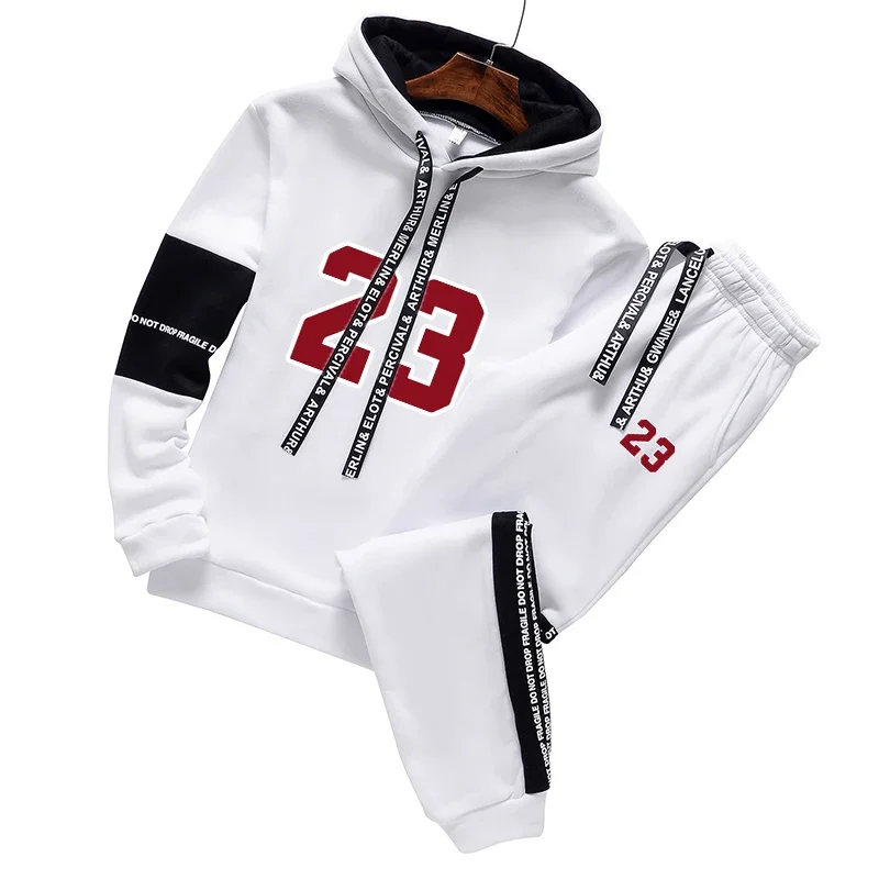 High Quality Hoodies Sweatshirts for Men Versatile Sweatpants Casual Autumn Winter Fashion Sportswear Daily Dressing Comfortable