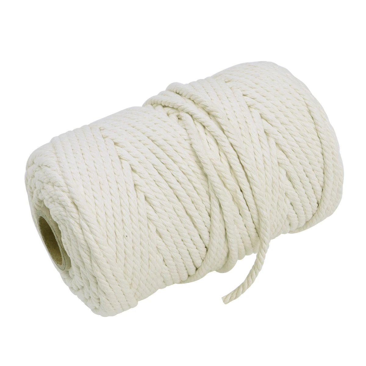 

Cotton Rope 100M Natural Cotton Cord for Crafts Wrapping Binding Lacing Stringing Macrame Plant Hangers Wall Hangings Curtains