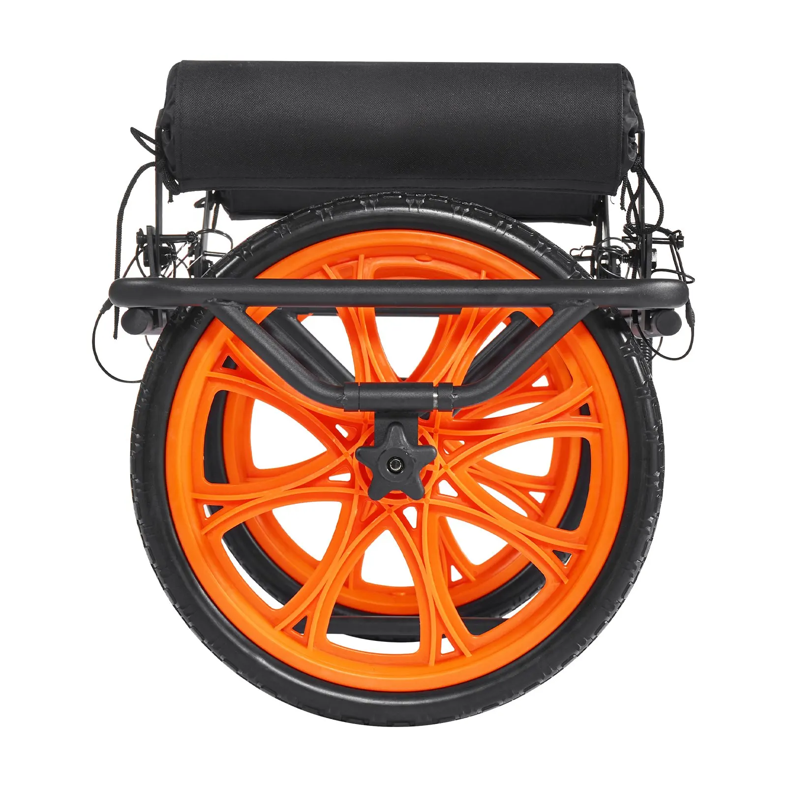 

Тележка для каяка, грузоподъемность 330 фунтов, тележка-платформа для каноэ с 15-дюймовыми цельными резиновыми шинами и подставкой, легко собирается и разбирается