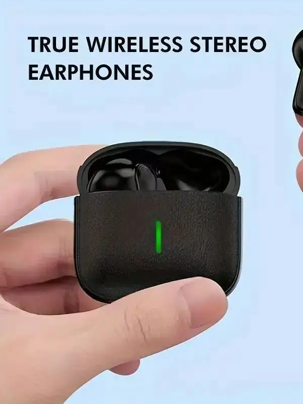 MINI5 Wireless earphones, Bluetooth 5.3 headphones with stereo bass, in-ear headphones with microphone, 20-hour playback time image 2