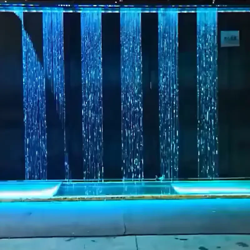 New Type Large Musical Water Fountains Outdoor Customized Round Shape Stainless Steel Fountain Water Show