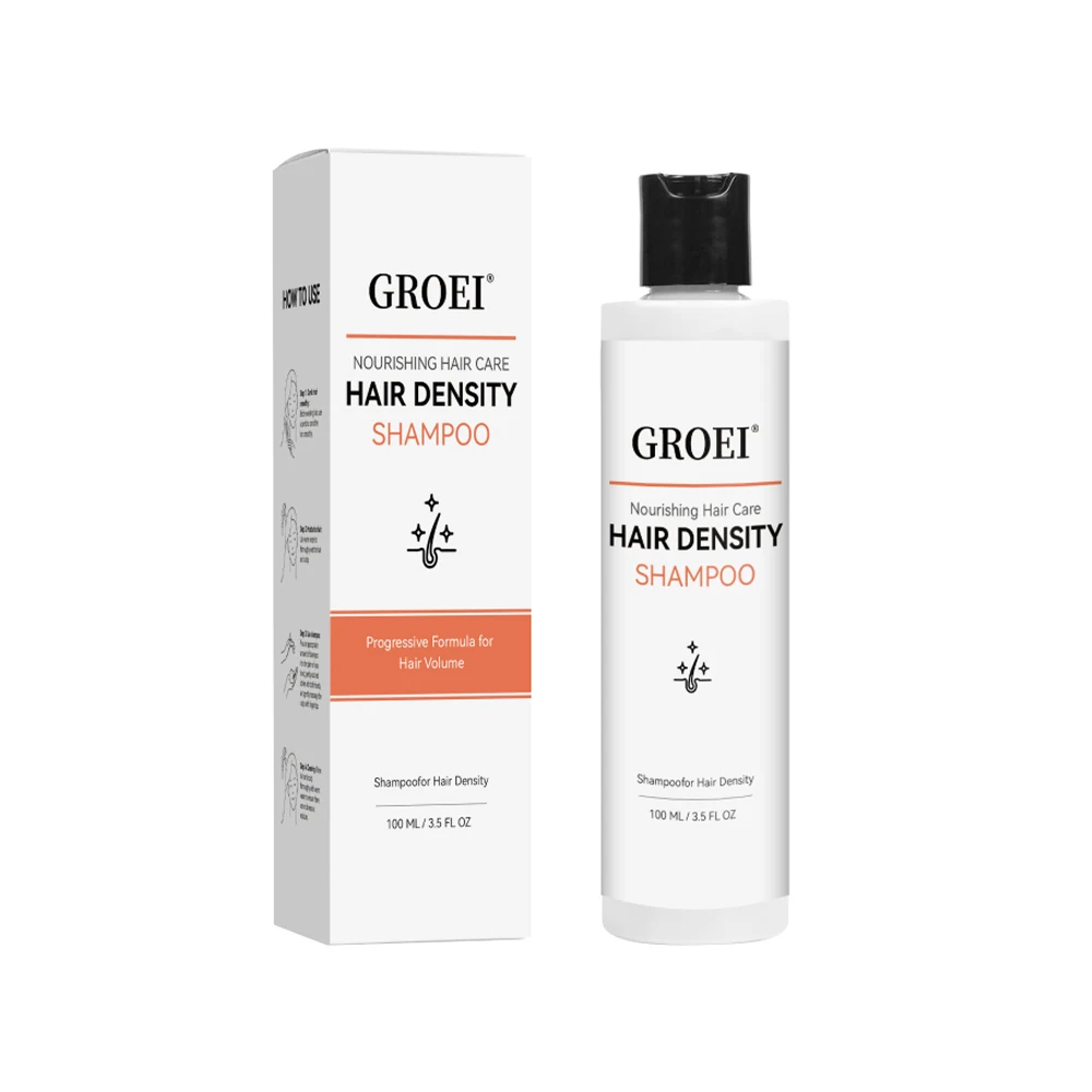 

GROEI Hair Density Shampoo 100ml Nourishing Care for Thicker Hair, Volume Boost | 3.5FL.OZ