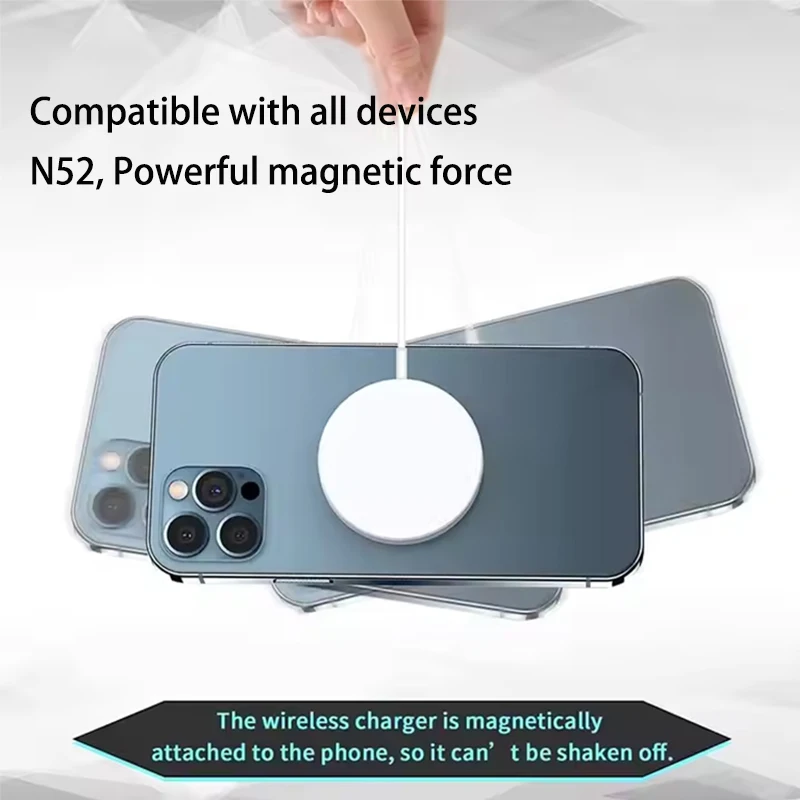 Катушки беспроводной зарядки Magsafe, металлические кольца, наклейка, магнитный лист для телефона для iphone, Samsung, Xiaomi, Huawei, ультратонкая наклейка 3 м