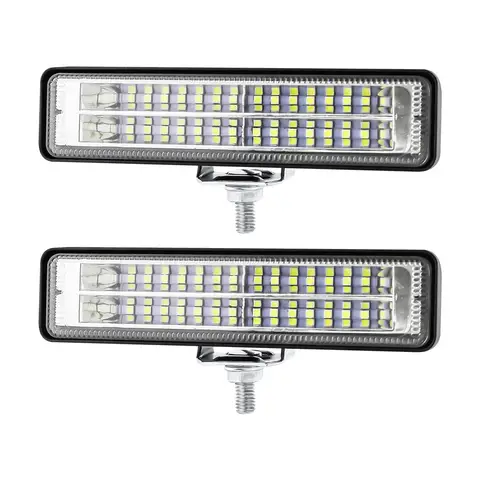 28LED 84W 작업 조명 스트립 12-24V 투광 조명 드라이브 안개 오프로드 LED 작업 조명, 포드 도요타 SUV 4WD 빔 DRL 알루미늄 조명