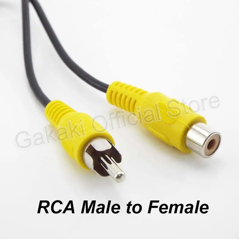 RCA Connector Audio Cables Digital Coax Coaxial Video Cable Subwoofer Cord Male Female M/M M/F