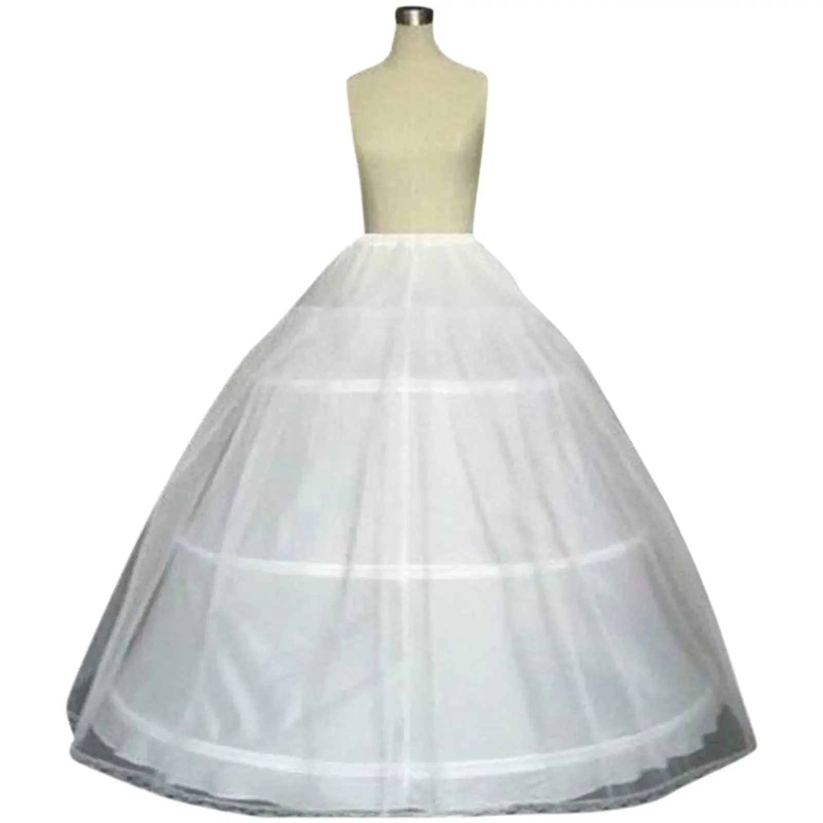 งานแต่งงานชุดบอลรูปร่าง 3 ชุดกระโปรงเต็ม Hoop Petticoat Slip กางเกงขาสั้นสวมใส่ภายใต้กระโปรง 2023