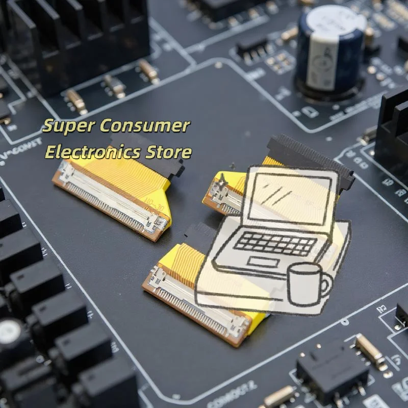 

51PLVDS 30-pin LVDS to 40-pin EDP Screen Cable – 2-Lane Converter for Laptop Display Panel Upgrade & Repair, Replacement Adapter