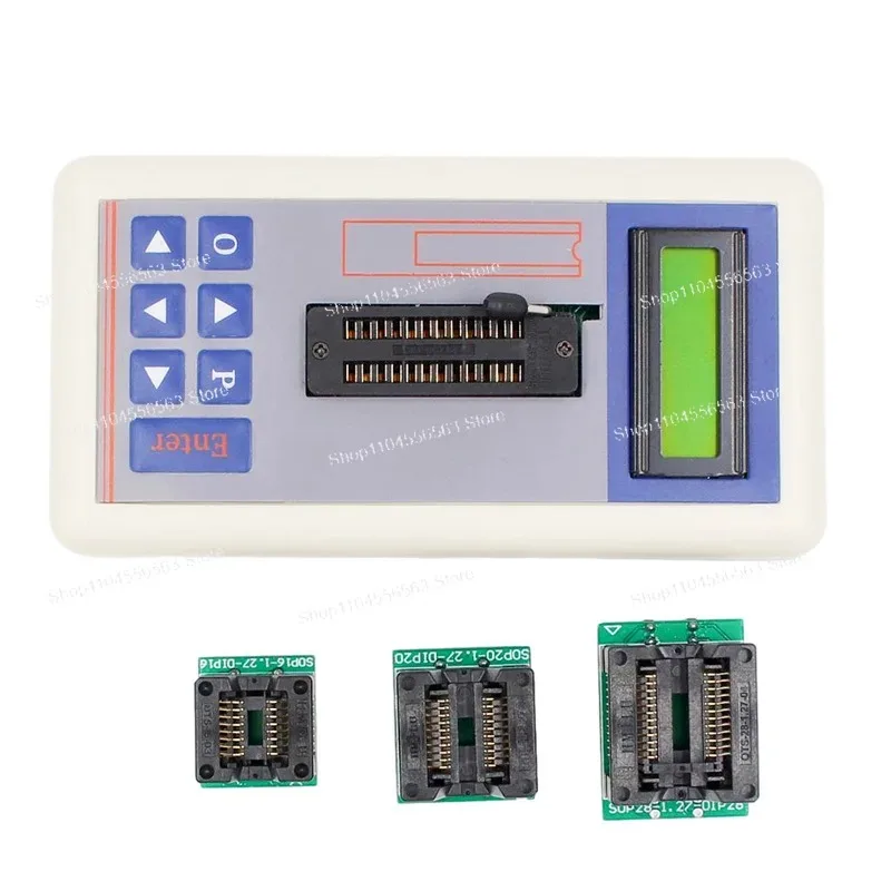 Portable Integrated Circuit Tester, Professional IC Chip Detector Tester