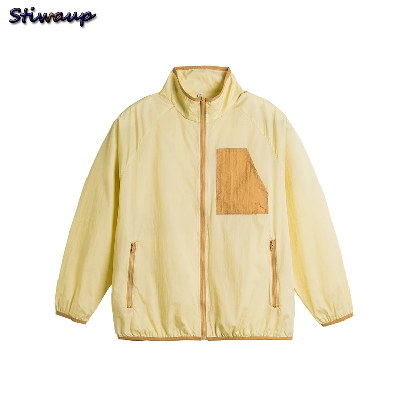 Upf 50 Sun Protection Clothing Multi Color Women\'s Windbreaker Summer Skin Coat Jacket Female Windbreaker Men\'s Summer Jacket