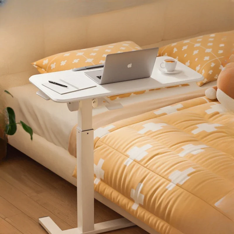 Bedside table, movable and simple, small table, bedroom, household, student desk, simple lifting and lowering dormitory