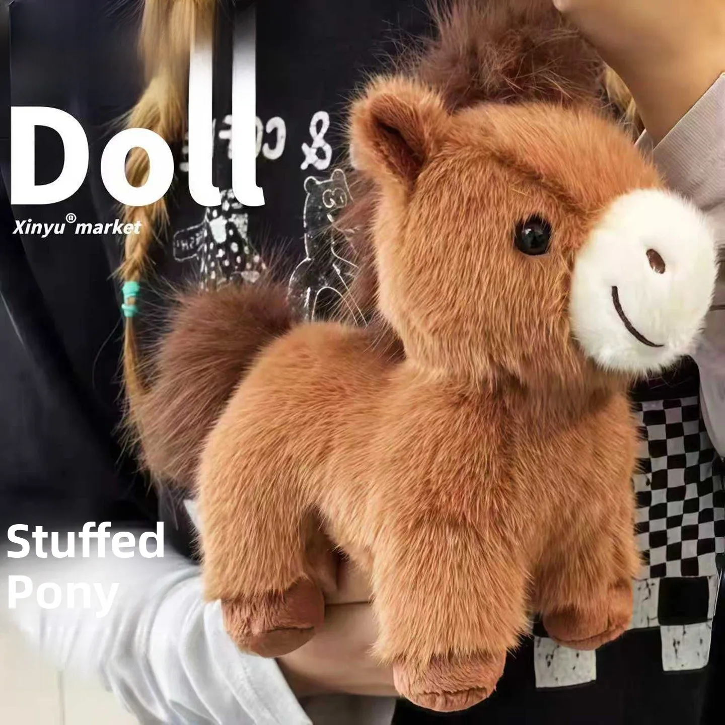 

Плюшевая кукла-талисман на 2026 год: мягкая игрушка-животное по китайскому зодиаку, подарок на день рождения для девочек
