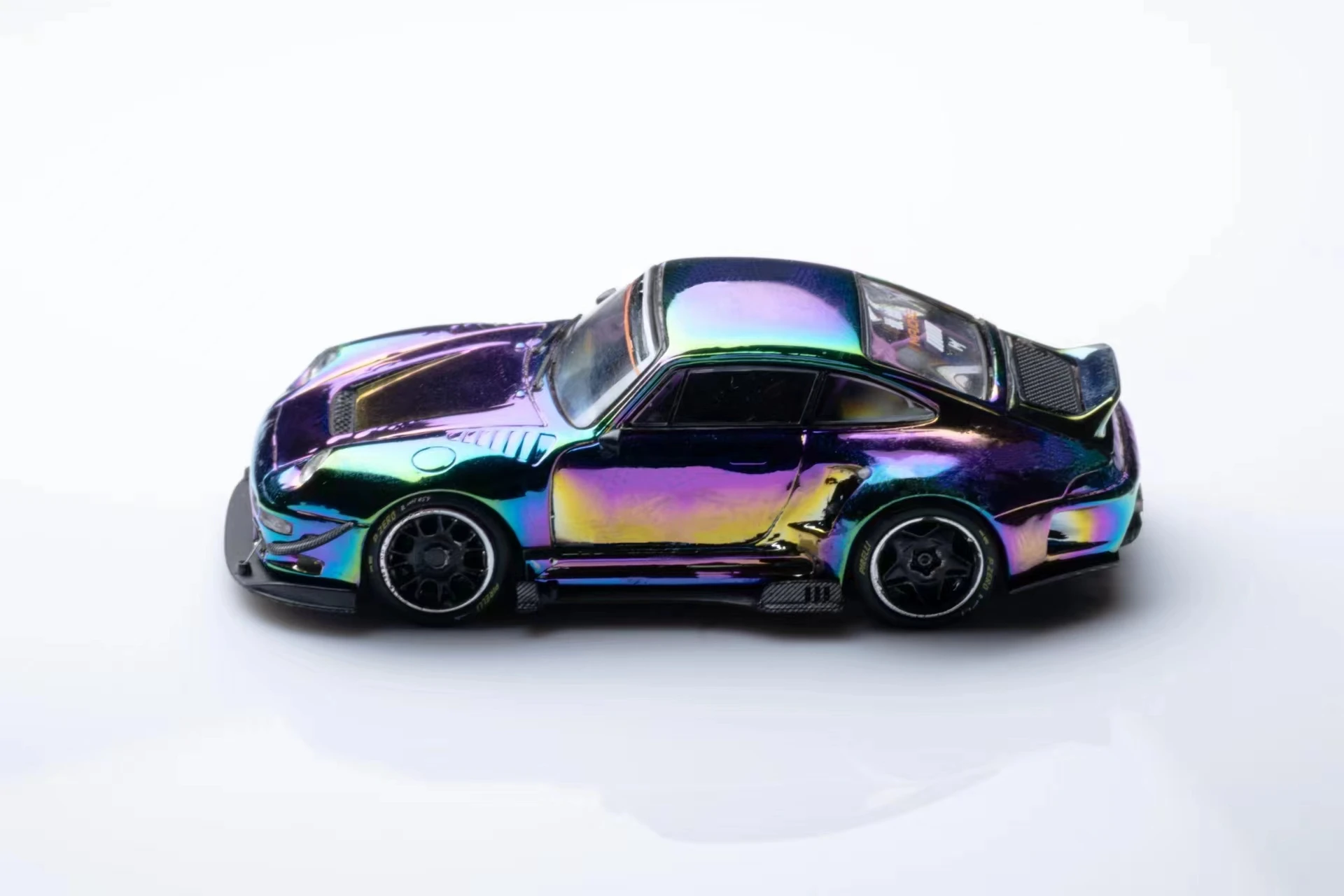 

**Pre-order ** DCM 1:64 RWB Duck Tail Electroplated color Limited499 Diecast Model Car