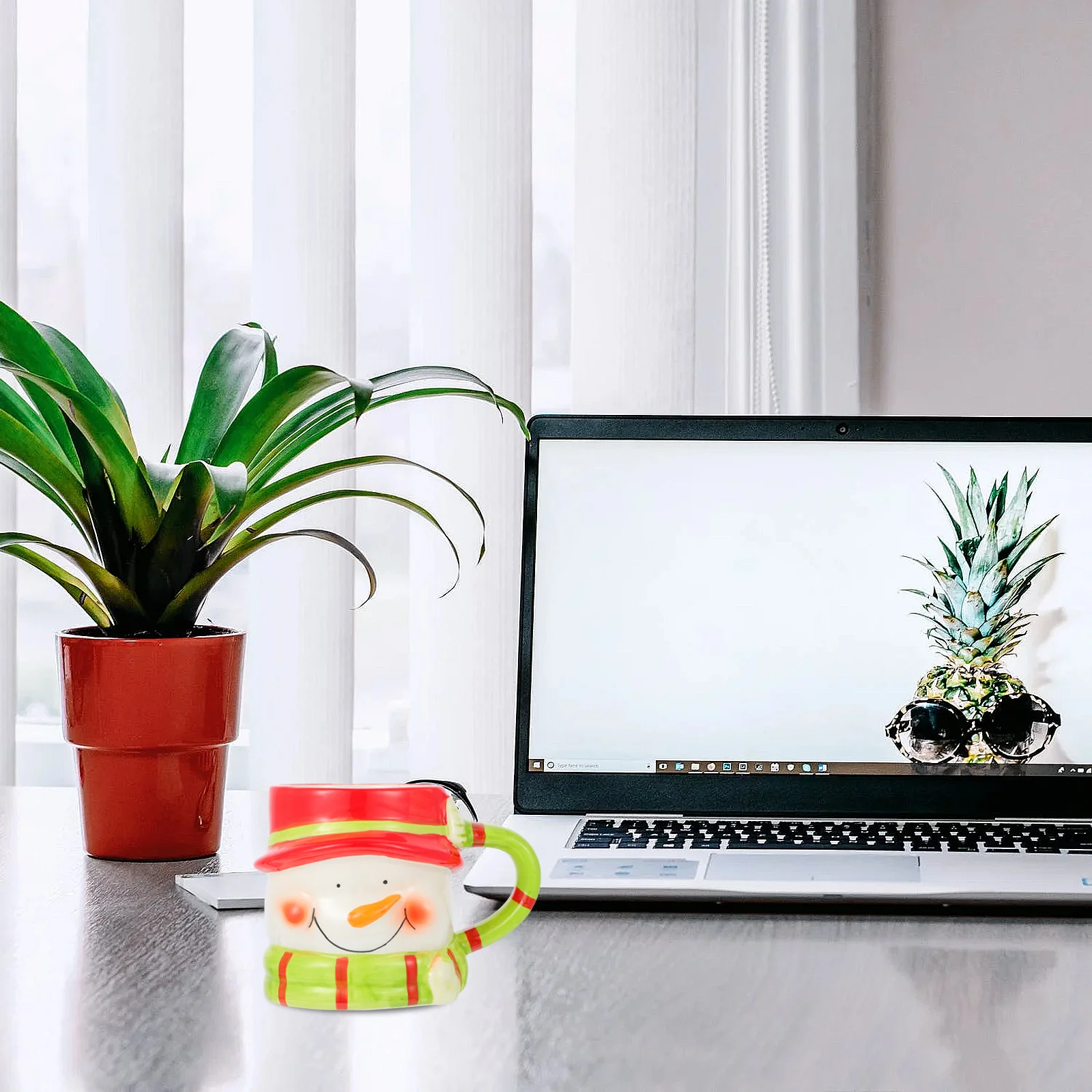 

Christmas Mugs Creative Milk Home Drinkware Coffee Cup Ceramics Water Lovely Office Drinking