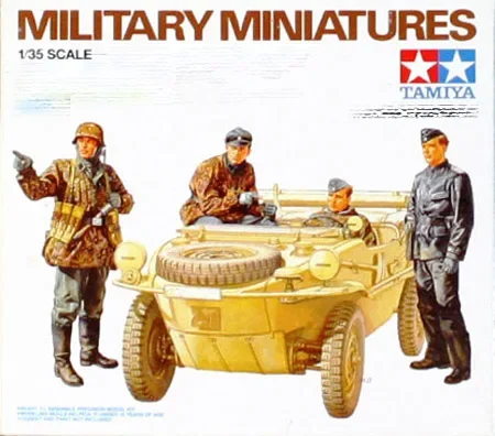 Tamiya 35253 1/35 Kit de modelo militar Equipo de reconocimiento de línea delantera alemana de la Segunda Guerra Mundial sin coche