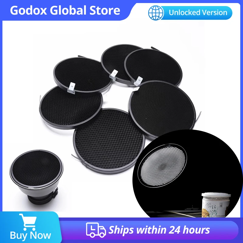 

Pro 10 20 30 40 50 60 Degree Honeycomb Grid for Zoom Standard Reflector 2 II