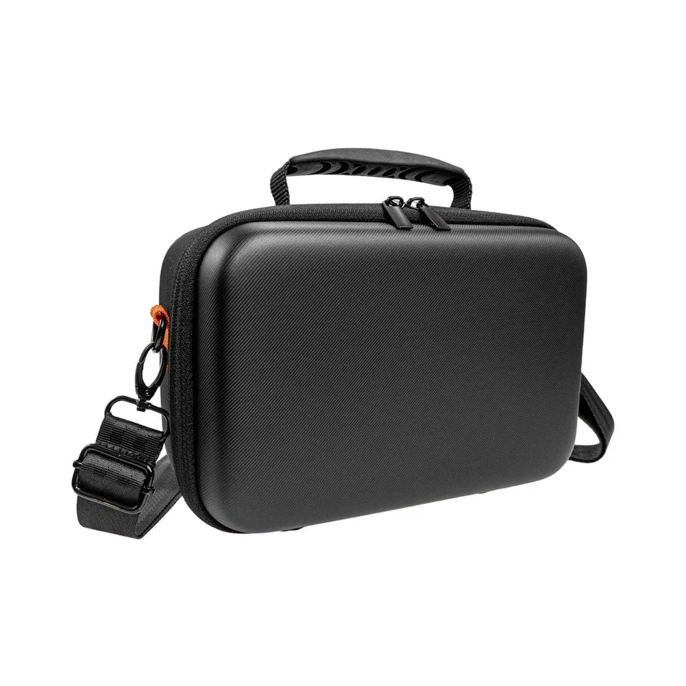 Portable Protective EVA Hard Shell for Case for Blood Pressure Monitor with Internal Elastic Band and Mesh Compartment