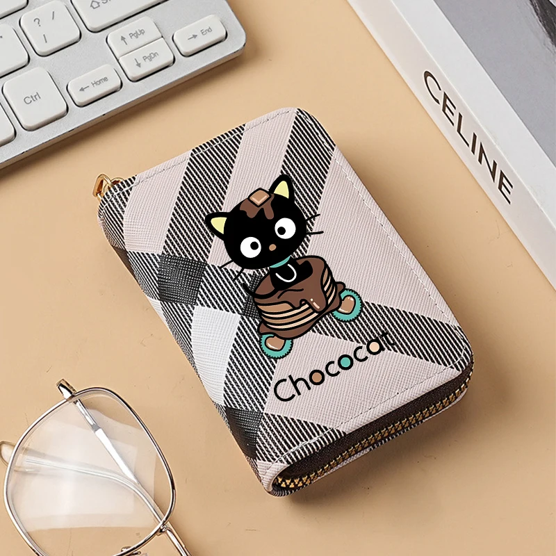 Кошелек-chococat-sanrio-для-женщин-модный-кошелек-на-молнии-милый-мультяшный-кошелек-для-монет-женский-кошелек-kawaii-держатель-для-карт-модная-сумка-для-денег-подарок-новинка